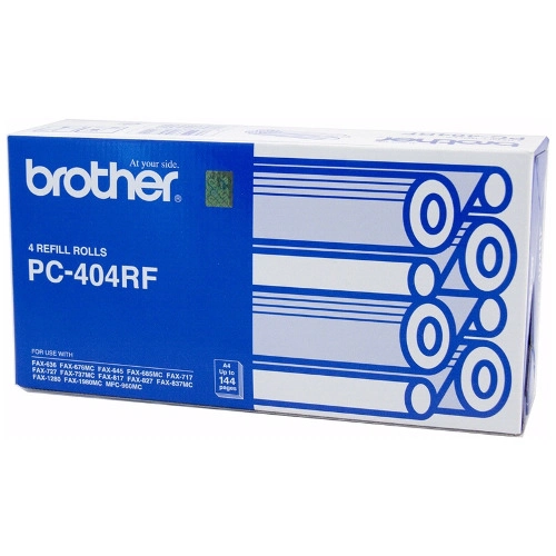 Brother PC-404RF 4 Pack Bundle (Genuine)