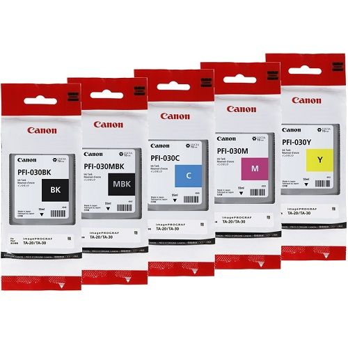 10 Pack Canon PFI-030 Genuine Ink Cartridges