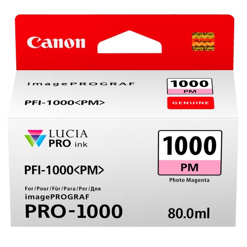 Canon PFI-1000PM Photo Magenta Genuine Ink Cartridge