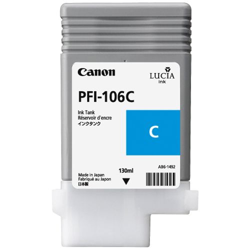 Canon PFI-106C Cyan Genuine Ink Cartridge