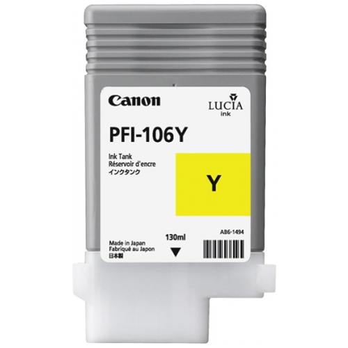 Canon PFI-106Y Yellow Genuine Ink Cartridge