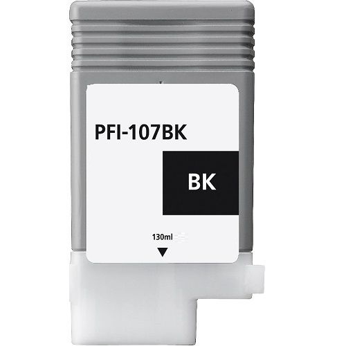Canon Compatible PFI-107BK Black Ink Cartridge