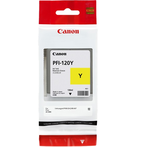 Canon PFI-120Y Yellow Genuine Ink Cartridge