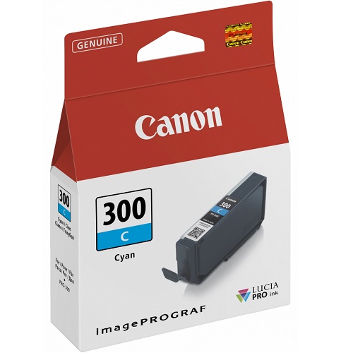 Canon PFI-300C Cyan Genuine Ink Cartridge