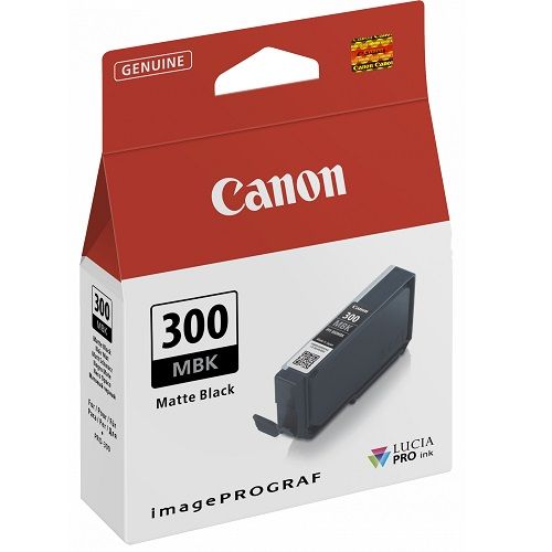 Canon PFI-300MBK Matte Black Genuine Ink Cartridge
