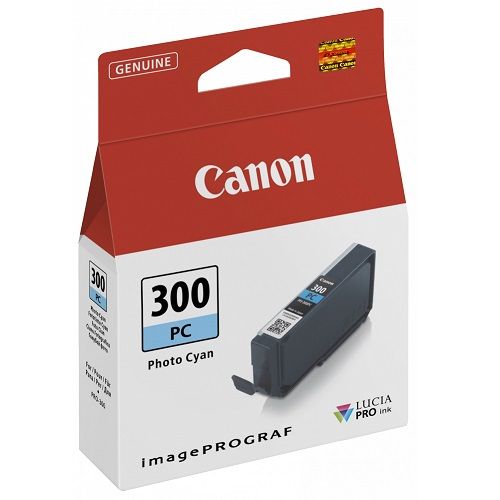Canon PFI-300PC Photo Cyan Genuine Ink Cartridge