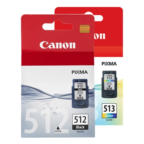 Canon PG-512/CL-513 2 Pack Bundle (Genuine)