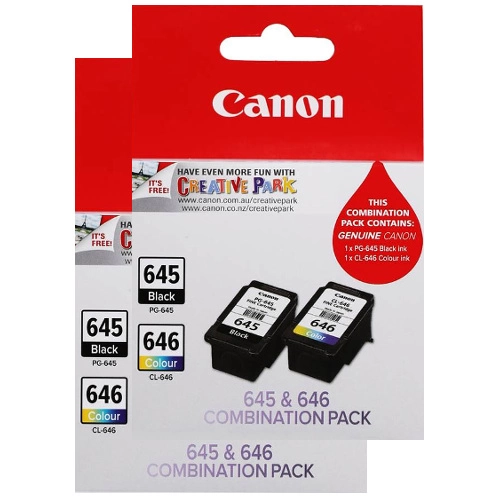 Canon PG-645/CL-646 4 Pack Value Pack (Genuine)