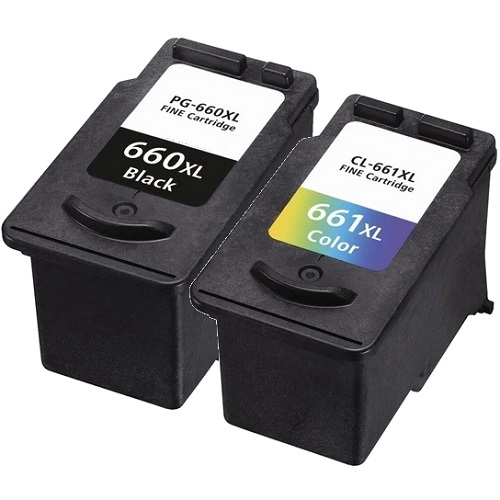 2 Pack Canon Compatible PG-660XL/CL-661XL Ink Cartridges