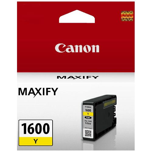 Canon PGI-1600Y Yellow Genuine Ink Cartridge