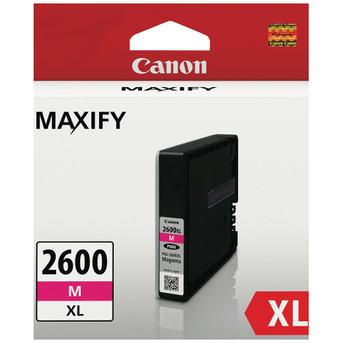Canon PGI-2600XLM Magenta High Yield Genuine Ink Cartridge