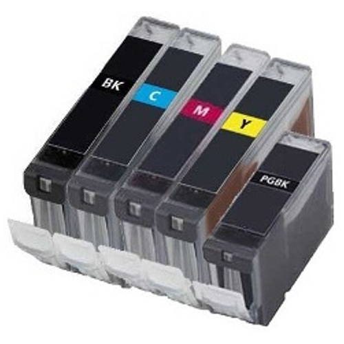 5 Pack Canon Compatible PGI-5/CLI-8 Ink Cartridges
