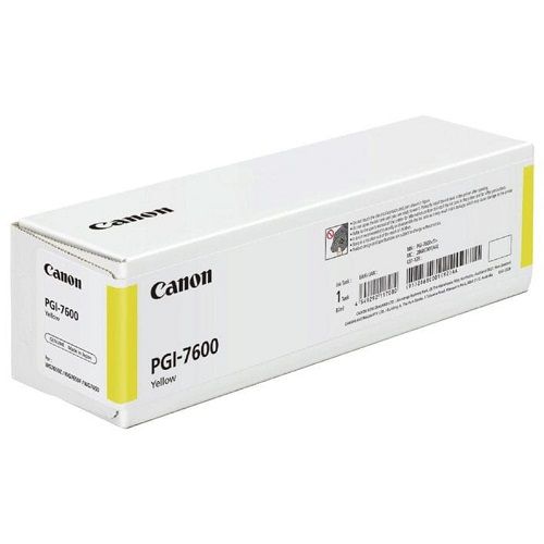 Canon PGI-7600Y Yellow Genuine Ink Cartridge