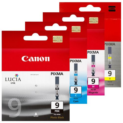 8 Pack Canon PGI-9 Genuine Ink Cartridges