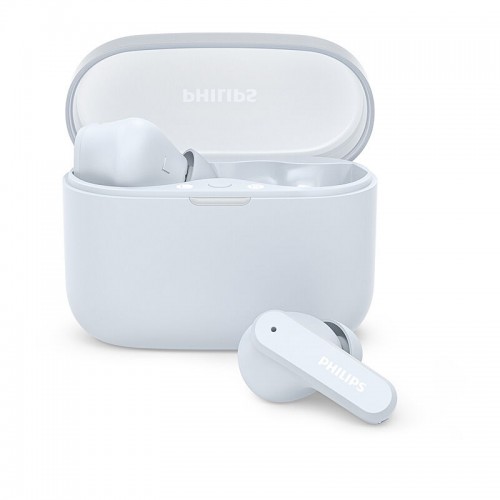 Philips Wireless Dynamic Bass Earbuds - White