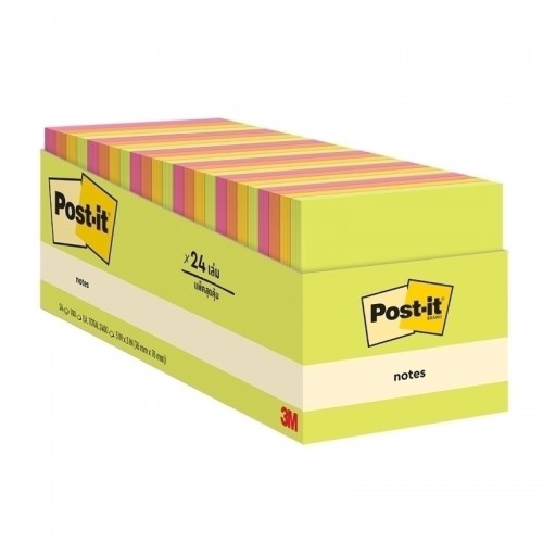 Post-It Notes 654-24ASST  - Box of 24