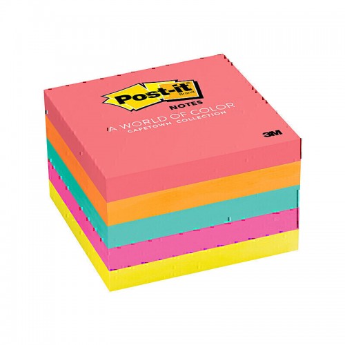 Post-It Notes Cape Town 76 x 76mm 5-Pack | Ink Depot