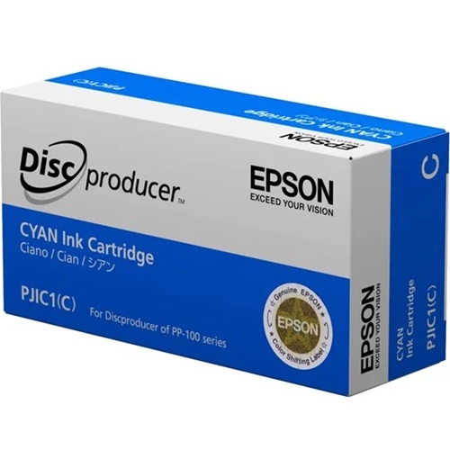 Epson PJIC1 Cyan Genuine Ink Cartridge (C13S020688)