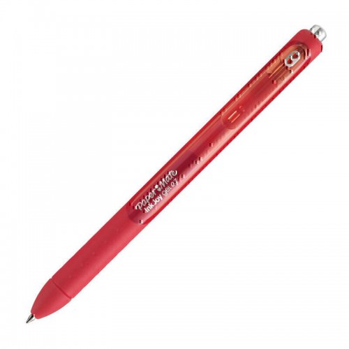 Paper Mate Inkjoy Retractable Gel Pen Red - Box of 12