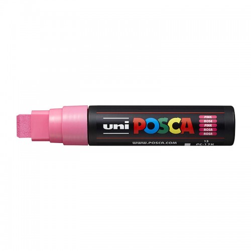 POSCA PC-17K Paint Marker - Broad Chisel Tip - Pink POSCA PC-17K Paint Marker - Broad Chisel Tip - Pink