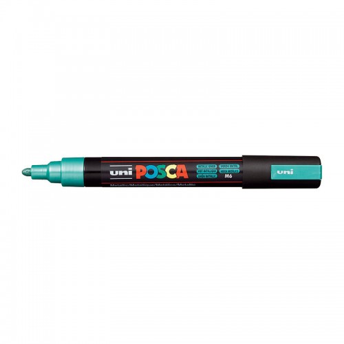 POSCA PC-5M Paint Marker - Medium Bullet Tip - Metallic Green POSCA PC-5M Paint Marker - Medium Bullet Tip - Metallic Green