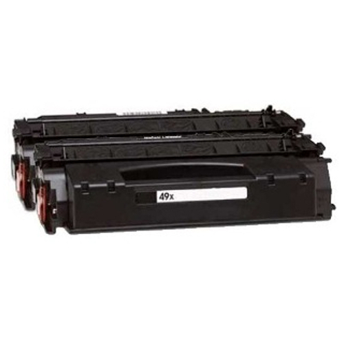 2 Pack HP Compatible 49X Toner Cartridges