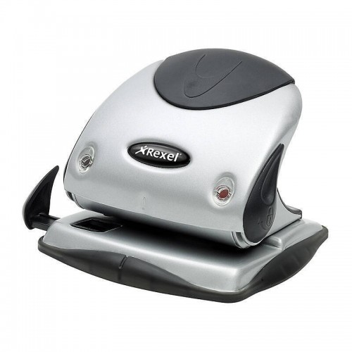 Rexel Punch 2H 25 Sheet P225 Silver/Black Clamshell