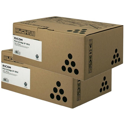 2 Pack Ricoh 407167 Genuine Toner Cartridges