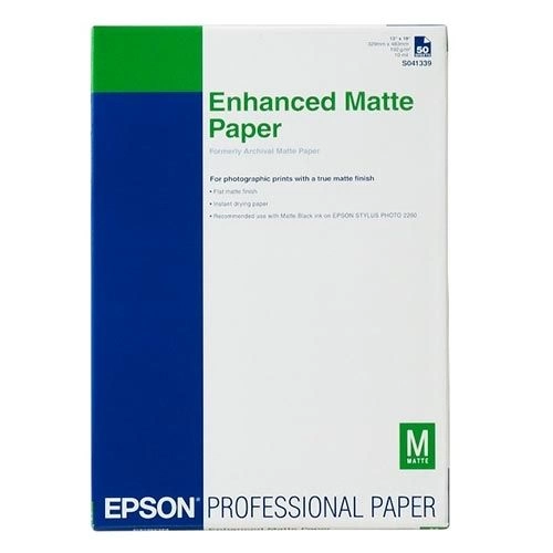 Epson S042095 A2 Enhanced Matte / Presentation & Display Versatile Photo Paper