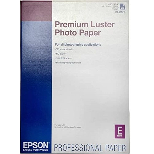 Epson S042123 A2 Premium Luster 260 / Photographic & Fine Art Photo Paper