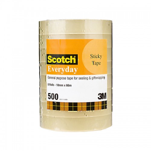 Scotch Sticky Tape 502 18mmX66M Twr8