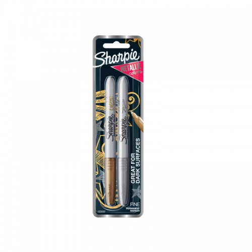 Sharpie Metallic Assorted - Pack of 2 Bag6