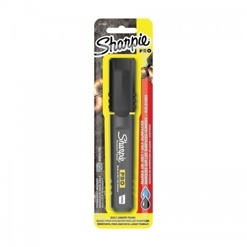 Sharpie Pro Chisel Tip Marker Black - Box of 4 NP