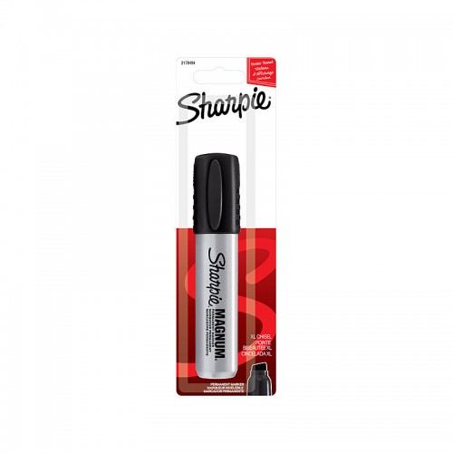 Sharpie Magnum Marker 44 Card Black - Box of 6