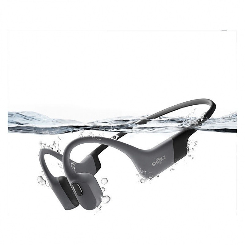 Shokz OpenSwim Pro Bone Conduction Wireless Headphones - Grey Shokz OpenSwim Pro Bone Conduction Wireless Headphones - Grey