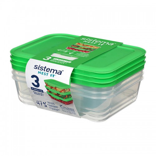 Sistema 1L NEST IT Containers - Pack of 3