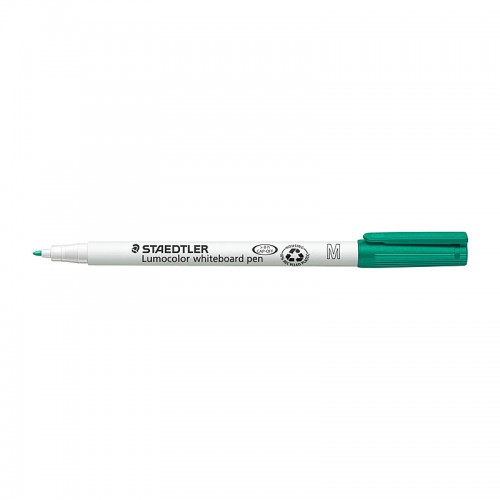 Staedtler Lumocolor Whiteboard Pens - Green - Box of 10