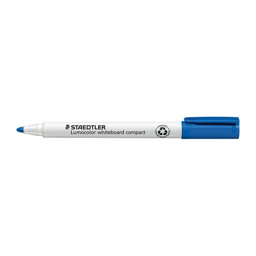 Staedtler Compact Whiteboard Marker Blue - Box of 10