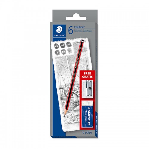 Staedtler Tradition Sketch Set - Pack of 6