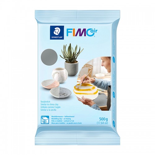 Staedtler FIMOair 500g Modelling Clay - Grey