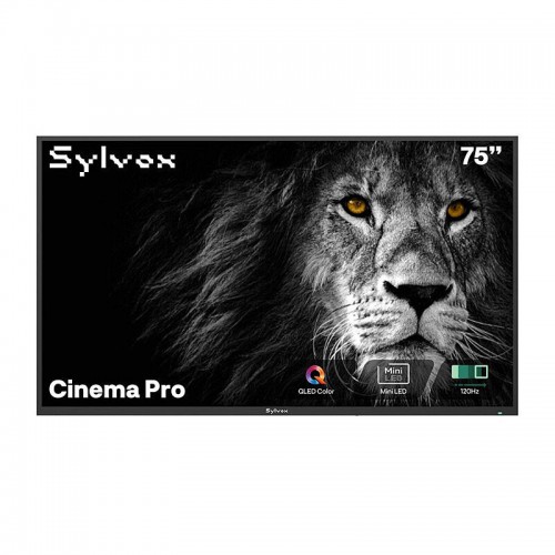 Sylvox Cinema Pro 75in Helio QLED Outdoor TV Sylvox Cinema Pro 75in Helio QLED Outdoor TV