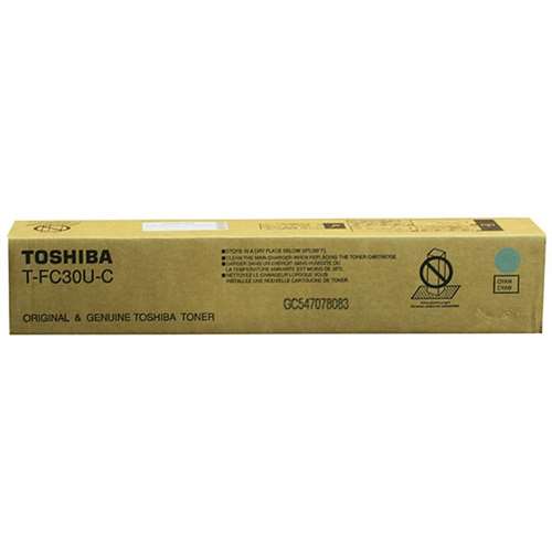 Toshiba T-FC30U-C Cyan Genuine Toner Cartridge