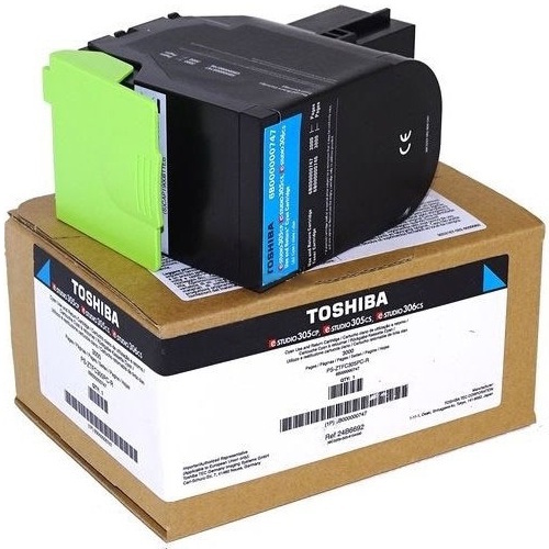 Toshiba T-FC338PCR Cyan Genuine Toner Cartridge
