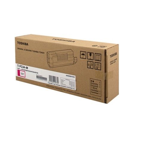 Toshiba T-FC34-M Magenta Genuine Toner Cartridge