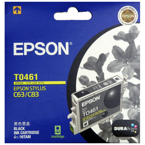 Epson T0461 Black Ink Cartridge Genuine