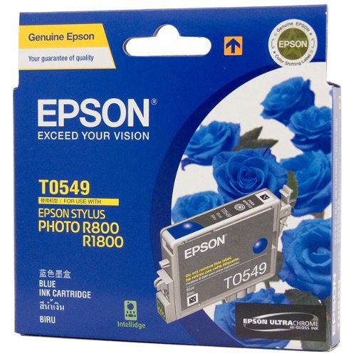 Epson T0549 Blue Genuine Ink Cartridge