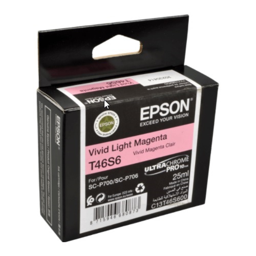 Epson T46S6 Light Magenta Genuine Ink Cartridge