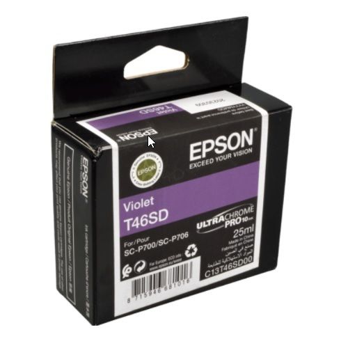 Epson T46SD Violet Genuine Ink Cartridge