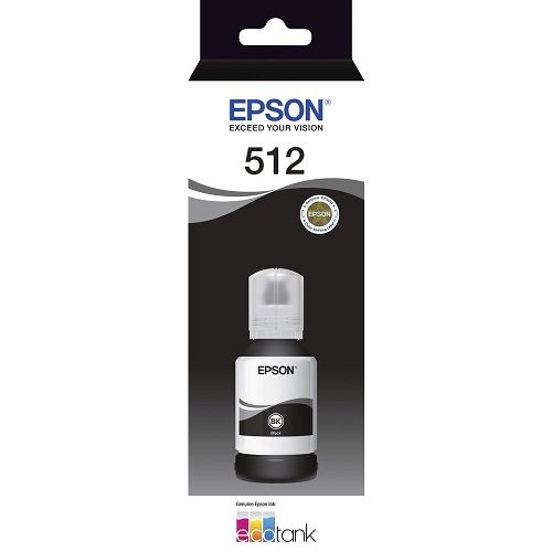 Epson T512 Black Genuine Ink Bottle