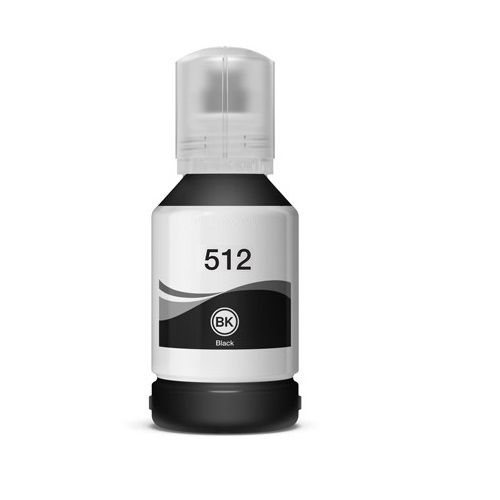 Epson Compatible T512 Black Ink Bottle